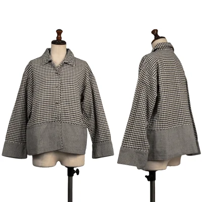 ASHA BY MDS Puppytooth Switching Check Jacket