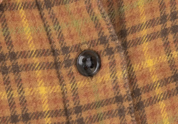 Mademoiselle NON NON Cotton Check Flannel Shirt K-173631_005