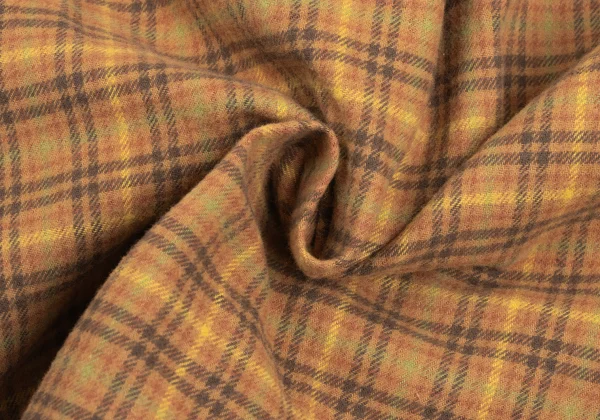 Mademoiselle NON NON Cotton Check Flannel Shirt K-173631_014