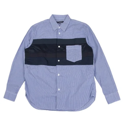 COMME des GARCONS HOMME Front Switching Check Shirt
