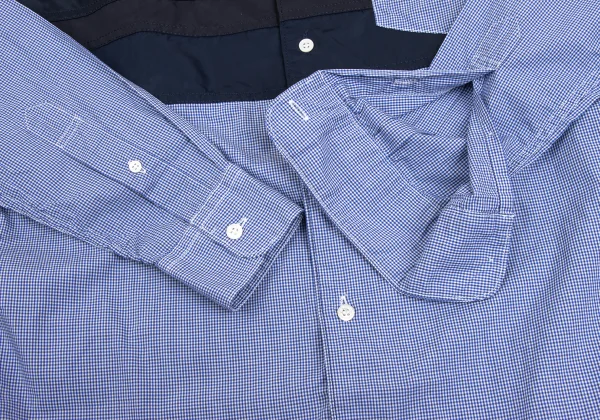 COMME des GARCONS HOMME Front Switching Check Shirt K-173636_008