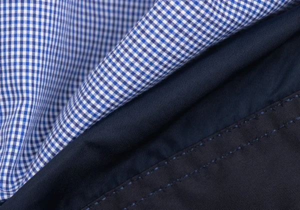 COMME des GARCONS HOMME Front Switching Check Shirt K-173636_012