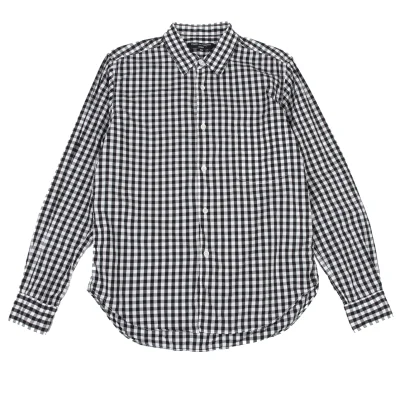 COMME des GARCONS HOMME Cotton Check Long Sleeve Shirt