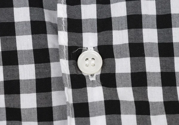 COMME des GARCONS HOMME Cotton Check Long Sleeve Shirt K-173637_004