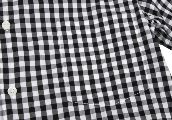 COMME des GARCONS HOMME Cotton Check Long Sleeve Shirt K-173637_005