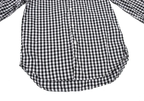 COMME des GARCONS HOMME Cotton Check Long Sleeve Shirt K-173637_009
