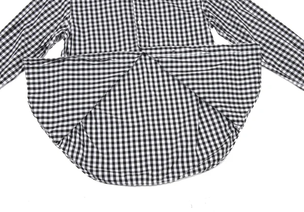 COMME des GARCONS HOMME Cotton Check Long Sleeve Shirt K-173637_010