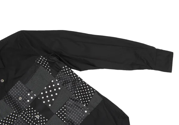 COMME des GARCONS HOMME Multi Dot Switching Cotton Shirt K-173638_006
