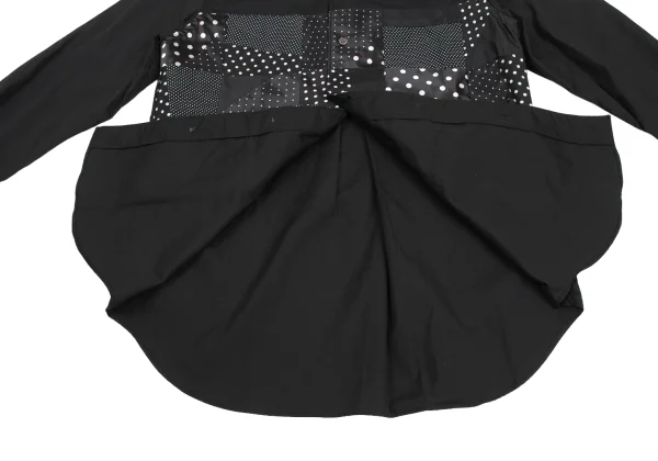 COMME des GARCONS HOMME Multi Dot Switching Cotton Shirt K-173638_009