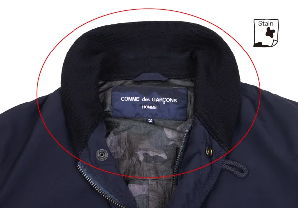 COMME des GARCONS HOMME Camo Lining Dyed Nylon Military Blouson K-173640_005