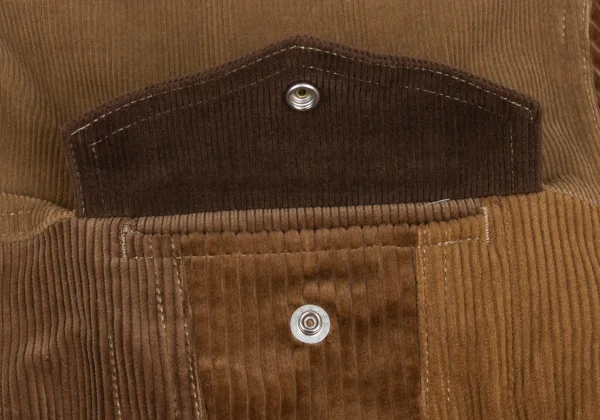 COMME des GARCONS HOMME Multi Corduroy Switching Jacket K-173641_005