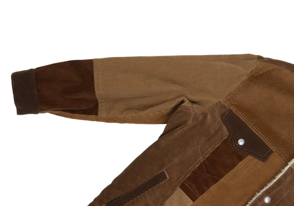 COMME des GARCONS HOMME Multi Corduroy Switching Jacket K-173641_007