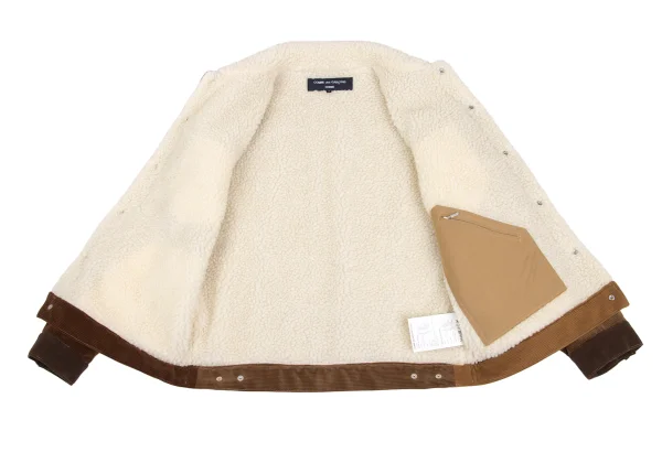 COMME des GARCONS HOMME Multi Corduroy Switching Jacket K-173641_011