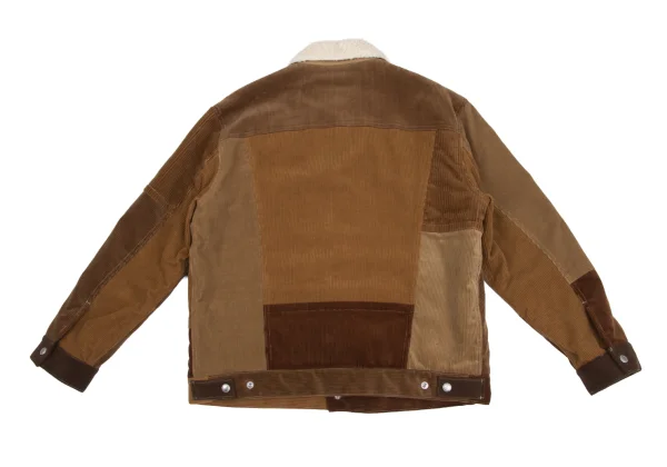 COMME des GARCONS HOMME Multi Corduroy Switching Jacket K-173641_012