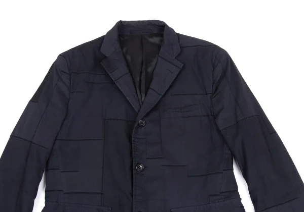 COMME des GARCONS HOMME Dyed Cotton Poly Jacquard K-173642_002