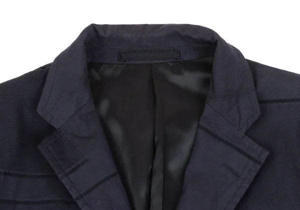 COMME des GARCONS HOMME Dyed Cotton Poly Jacquard K-173642_003