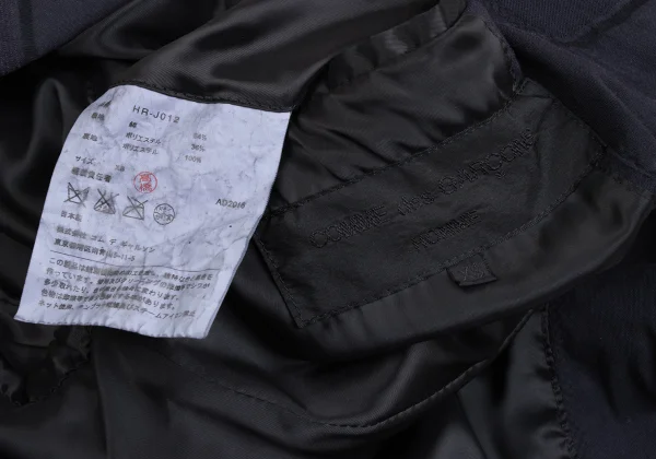 COMME des GARCONS HOMME Dyed Cotton Poly Jacquard K-173642_019