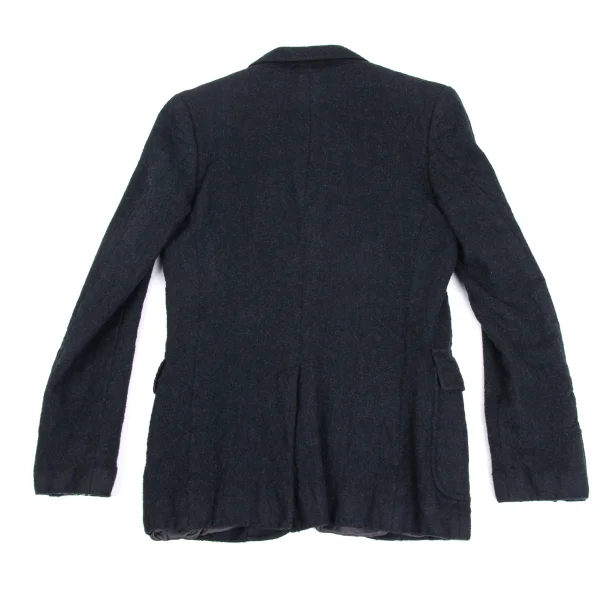 COMME des GARCONS HOMME Fulling Wool 3B Jacket K-173643_012