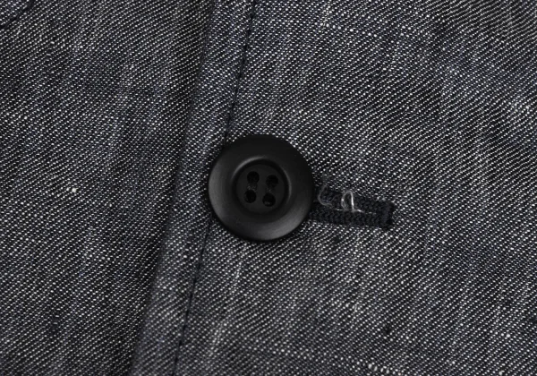 COMME des GARCONS HOMME Linen Paisley Lined Patch Pocket Jacket K-173645_008