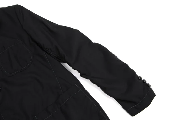 COMME des GARCONS HOMME Wool Paisley Lined Patch Pocket Jacket K-173647_009