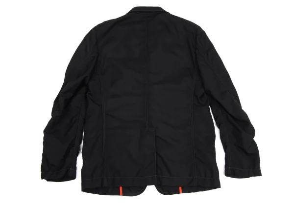 COMME des GARCONS HOMME Wool Paisley Lined Patch Pocket Jacket K-173647_014