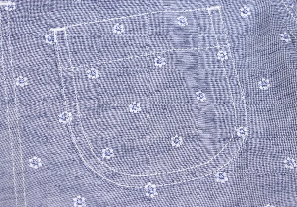 JUNYA WATANABE MAN COMME des GARCONS Chambray Small Floral Jacquard Shirt K-173653_006
