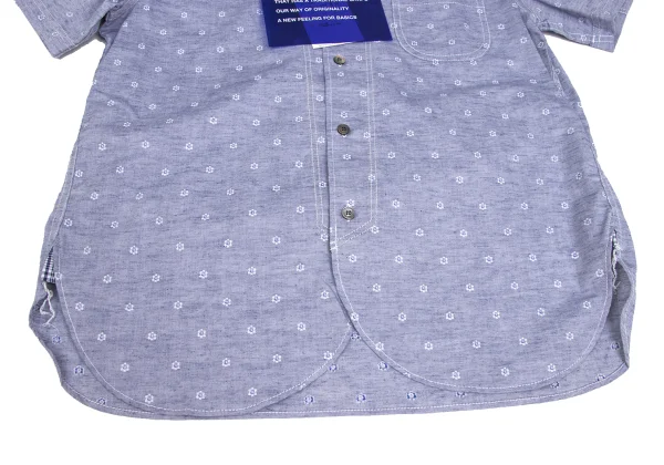 JUNYA WATANABE MAN COMME des GARCONS Chambray Small Floral Jacquard Shirt K-173653_008