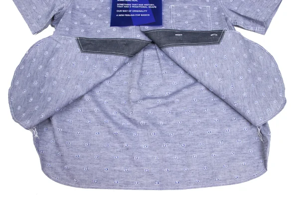 JUNYA WATANABE MAN COMME des GARCONS Chambray Small Floral Jacquard Shirt K-173653_010