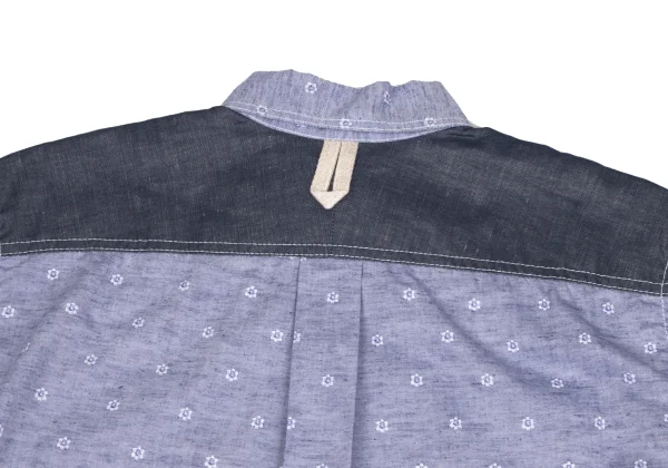 JUNYA WATANABE MAN COMME des GARCONS Chambray Small Floral Jacquard Shirt K-173653_012