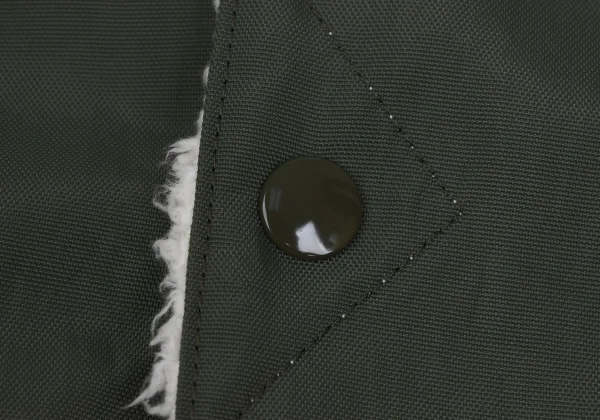 GANRYU Nylon Front Panel Fleece Lined Coach Jacket K-173655_004