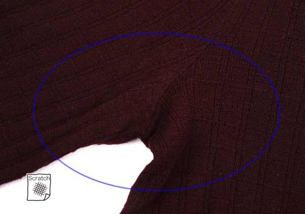 Theory Wool Plaid Weave Knit K-173656_003