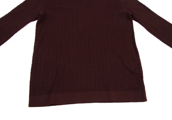 Theory Wool Plaid Weave Knit K-173656_008