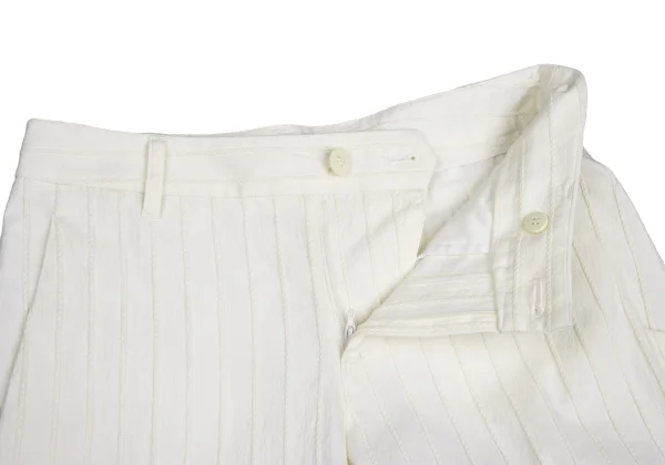 ISSEY MIYAKE Striped Weave Tapered Pants K-173662_005