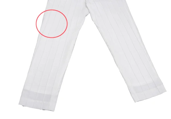 ISSEY MIYAKE Grid Weave Tapered Pants K-173663_007