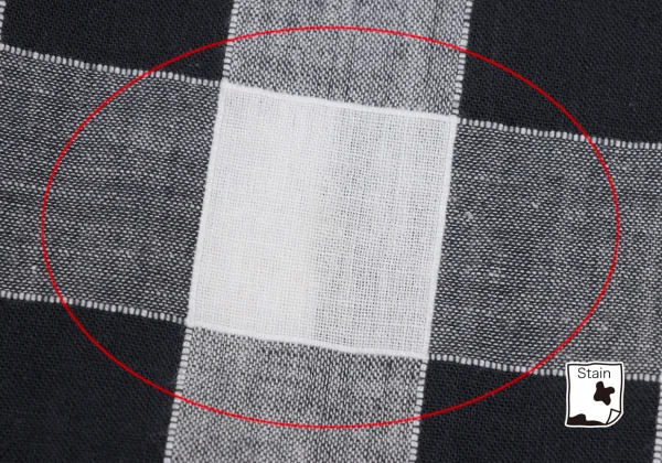 ISSEY MIYAKE Cotton Linen Block Check Sleeve Top K-173664_009
