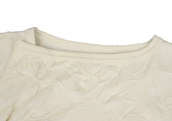 COMME des GARCONS Wrinkled Cotton Wrap Style Design Top K-173665_005