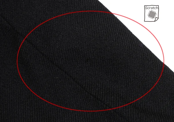 robe de chambre COMME des GARCONS Poly Fulling Scalloped Biker Jacket K-173669_016