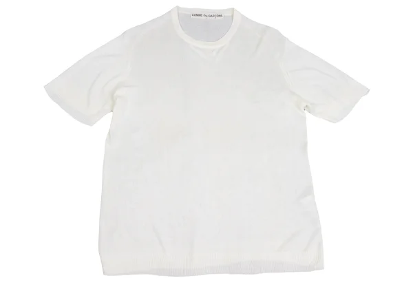 COMME des GARCONS Acrylic Short Sleeve Knit Top K-173671_002