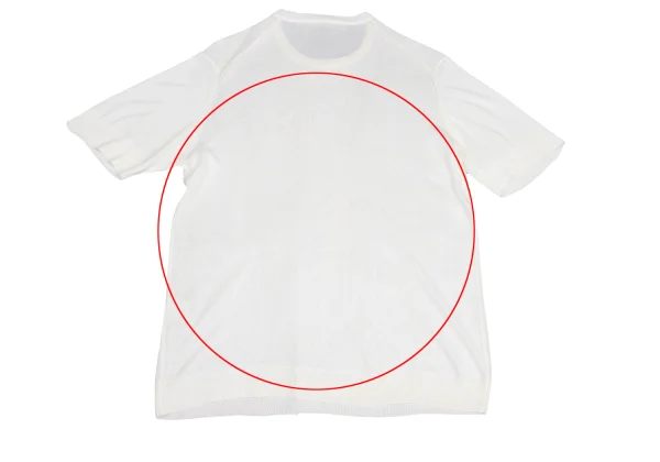 COMME des GARCONS Acrylic Short Sleeve Knit Top K-173671_009