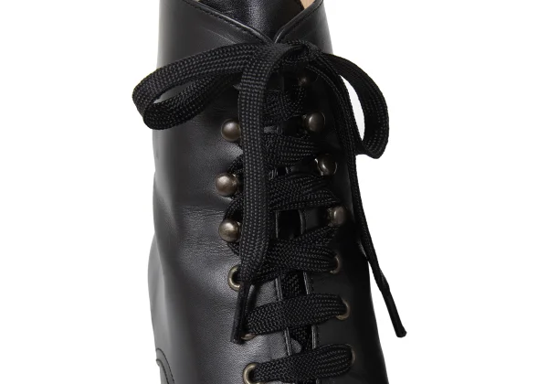 Jean Paul GAULTIER Pointed Toe Leather Heel Boots K-173675_005