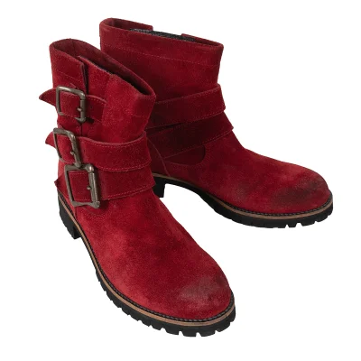 LIMI feu Suede Engineer Boots