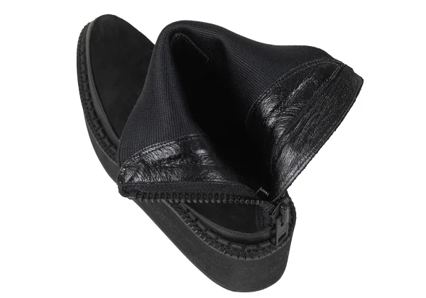 LIMI feu Back Zip Side Gore Boots K-173678_010