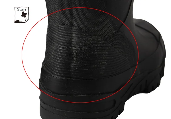 UNDERCOVER Message Print Rubber Rain Boots K-173679_009