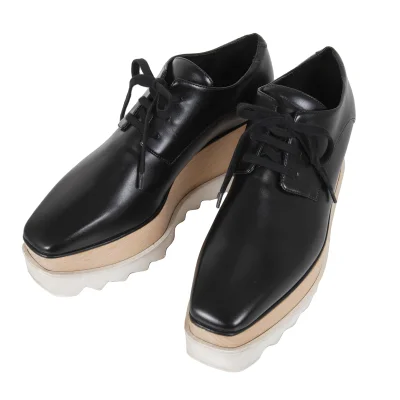 STELLA McCARTNEY Elyse Shark Sole Platform Shoes