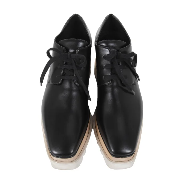 STELLA McCARTNEY Elyse Shark Sole Platform Shoes K-173681_002