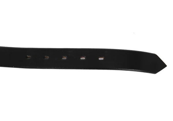 Jean Paul GAULTIER Logo Loop Leather Belt K-173687_003