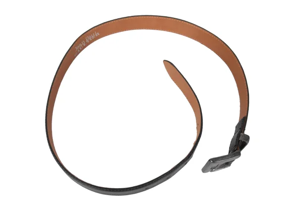 Jean Paul GAULTIER Crocodile Emvoss Leather Belt K-173688_002