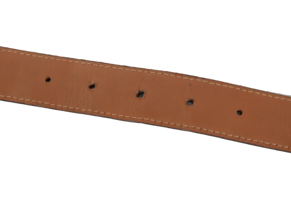 Jean Paul GAULTIER Crocodile Emvoss Leather Belt K-173688_007