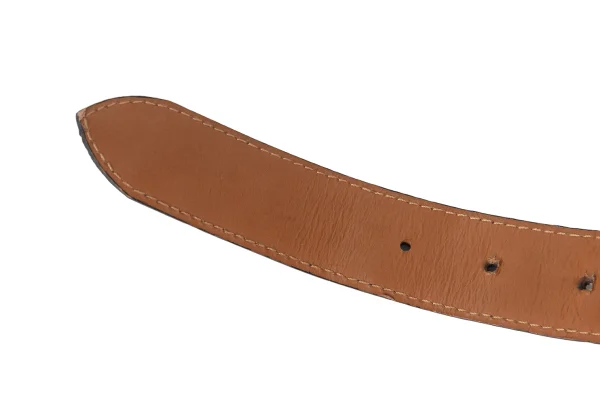 Jean Paul GAULTIER Crocodile Emvoss Leather Belt K-173688_008