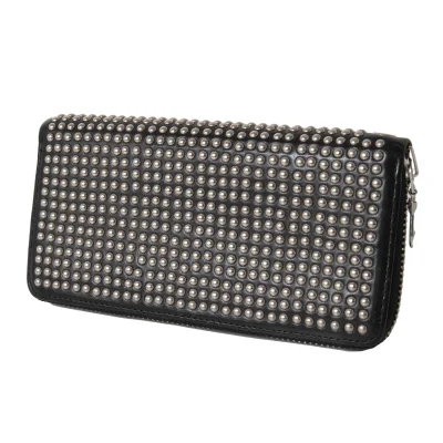 LIMI feu Studded Leather Wallet